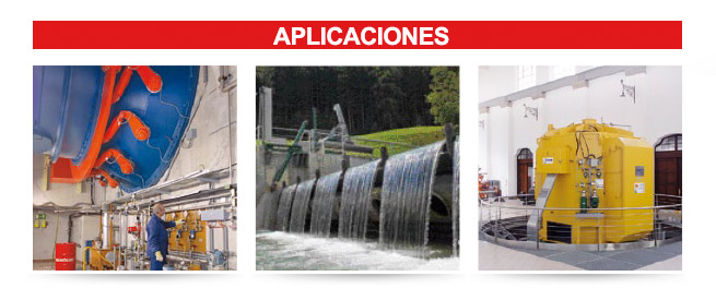 Aplicaciones para lubricantes centrales hidroelcticas